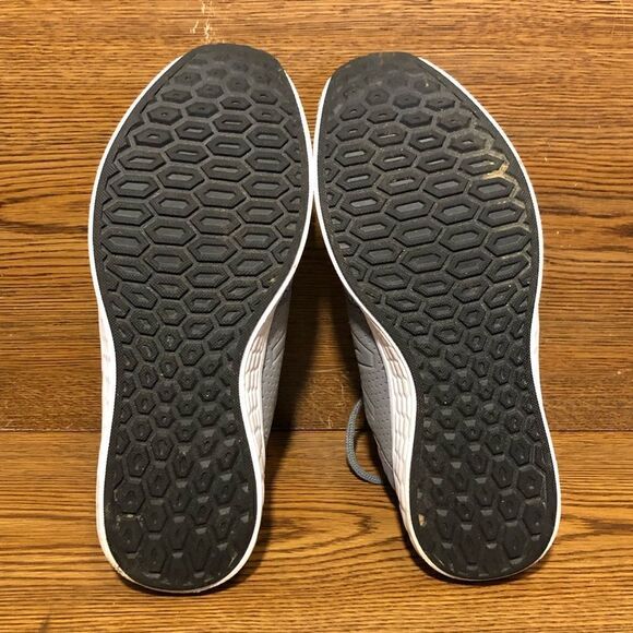 New balance gray shoes white running sneakers size mens 7 KJCRZKPG - Picture 5 of 8